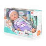 Moni Σετ μωρού 36εκ. “Κούκλα με αξεσουάρ & ήχους”