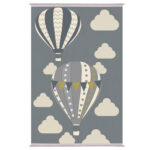 Παιδικό χαλί διακόσμησης με κρόσια “Kidder” 80×150 cm.