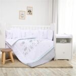 Σετ προίκας μωρού για κούνια “TREND” 4 τμχ + προστατευτικά