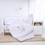 Σετ προίκας μωρού για κούνια “TREND” 4 τμχ + προστατευτικά