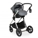 Moni Πολυμορφικό καρότσι 2σε1 “Alina-Titanium grey”