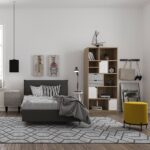 Βιβλιοθήκη “Mintoni-Somona λευκό με pattern”