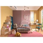 Γραφείο με 2συρτάρια “Mustard-Somona με pattern”