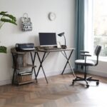 Βιβλιοθήκη/ραφιέρα “Quick-Φυσικό με μαύρο”