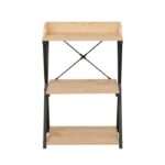 Βιβλιοθήκη/ραφιέρα “Quick-Φυσικό με μαύρο”