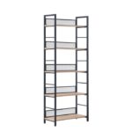 Βιβλιοθήκη “Nest-Φυσικό με μαύρο” 60x28x154 εκ.