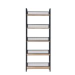 Βιβλιοθήκη “Nest-Φυσικό με μαύρο” 60x28x154 εκ.