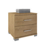 Κομοδίνο με 2 συρτάρια | 43x60x40