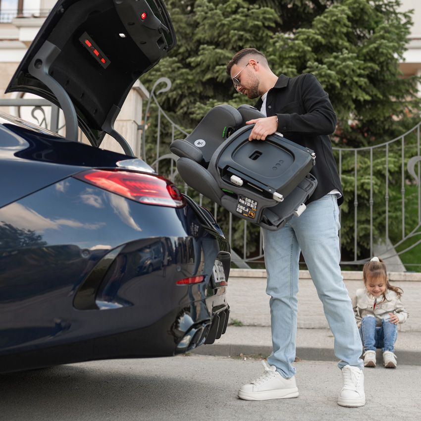 Αναδιπλούμενο Κάθισμα Αυτοκινήτου Lorelli RIGEL i-Size ISOFIX (100-150 cm) Beige – Ελαφρύ & Ιδανικό για Ταξίδια