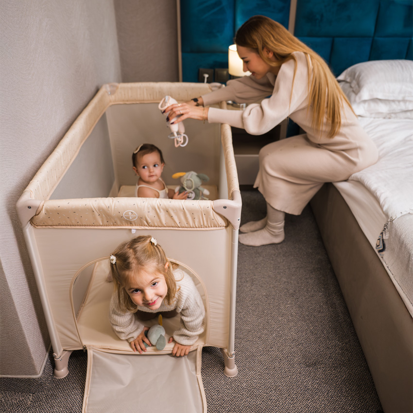 1008045 Lorelli Torino Παρκοκρέβατο Μωρού 1 Layer 0+ Μηνών