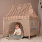 Lorelli Παρκοκρέβατο MY PLACE με Στέγη & Μαλακό Στρώμα