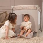 Lorelli Παρκοκρέβατο CARINA 2 Layers με Αλλαξιέρα & Πτυσσόμενο Σχέδιο