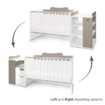 Παιδικό Κρεβάτι Lorelli BED MULTI 190×72 με Προστατευτικά & Αποθηκευτικό Χώρο