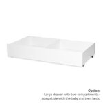 Παιδικό Κρεβάτι Lorelli BED MULTI 190×72 με Προστατευτικά & Αποθηκευτικό Χώρο