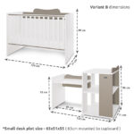 Παιδικό Κρεβάτι Lorelli BED MULTI 190×72 με Προστατευτικά & Αποθηκευτικό Χώρο