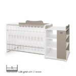 Παιδικό Κρεβάτι Lorelli BED MULTI 190×72 με Προστατευτικά & Αποθηκευτικό Χώρο