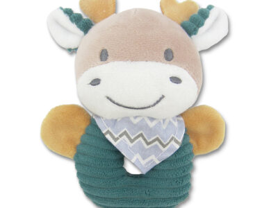 Κουδουνίστρα Υφασμάτινη Lorelli Rattle Deer Blue Natural