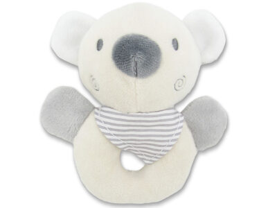 Κουδουνίστρα Υφασμάτινη Lorelli Donut Bear Beige Natural