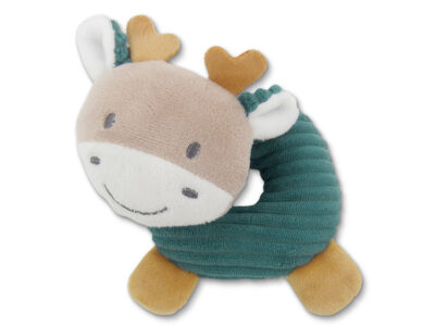 Μαλακή Κουδουνίστρα Lorelli Donut – Deer Blue Natural