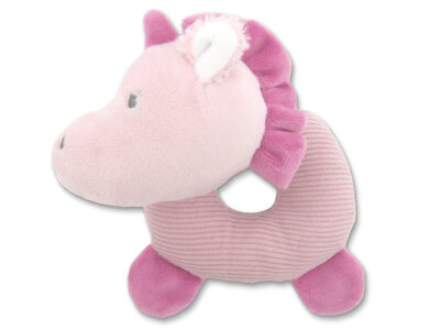 Μαλακή Κουδουνίστρα Lorelli Donut – Unicorn Pink Natural