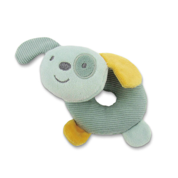 Μαλακή Κουδουνίστρα Lorelli Donut – Dog Green Natural