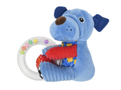 Μαλακό Παιχνίδι με Κρίκο Lorelli – Dog Blue Natural