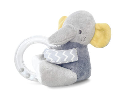 Μαλακό Παιχνίδι με Κρίκο Lorelli – Elephant Grey Natural