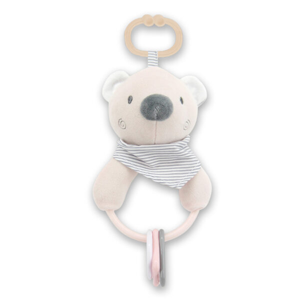 Κουδουνίστρα Μωρού Lorelli Αρκουδάκι Μπεζ