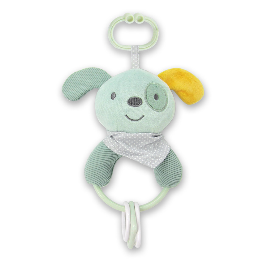 Κουδουνίστρα Μωρού Lorelli Σκυλάκι Πράσινο