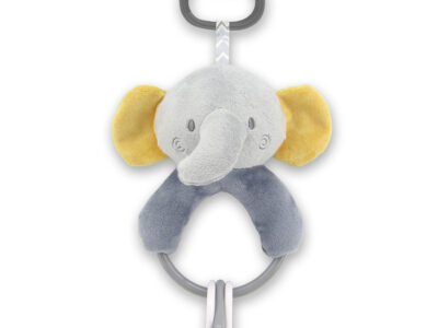 Κουδουνίστρα Μωρού Lorelli Ελεφαντάκι Γκρι