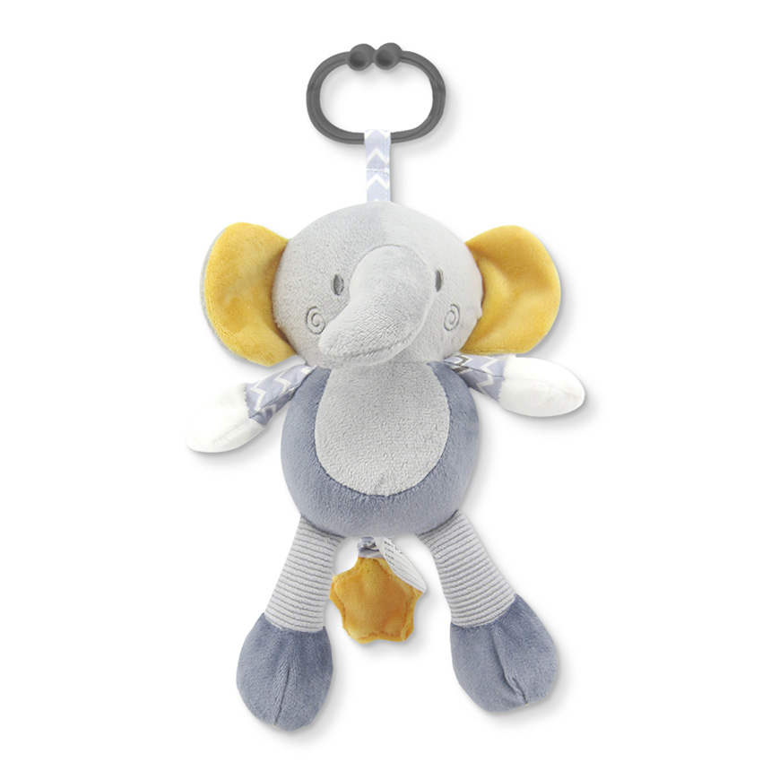 Μουσικό Παιχνίδι Μωρού Lorelli Ελεφαντάκι Γκρι