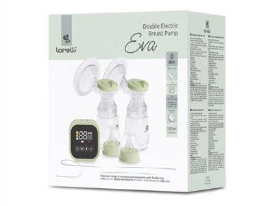 Διπλό Ηλεκτρικό Θήλαστρο Lorelli Eva με Ρυθμιζόμενη Αναρρόφηση & LED Οθόνη