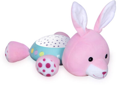 Φωτάκι Νυκτός Lorelli Rabbit με Προβολέα Αστεριών & Νανουρίσματα