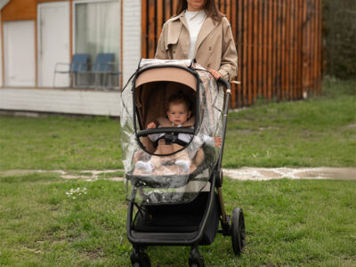 Αδιάβροχο Κάλυμμα Καροτσιού Lorelli με Παράθυρο – Προστασία από Βροχή & Αέρα