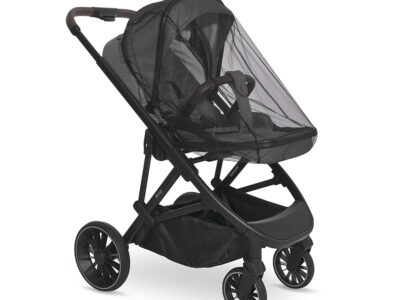 Lorelli Κουνουπιέρα Καροτσιού από Τούλι με Λάστιχο Μαύρη 125×44εκ.