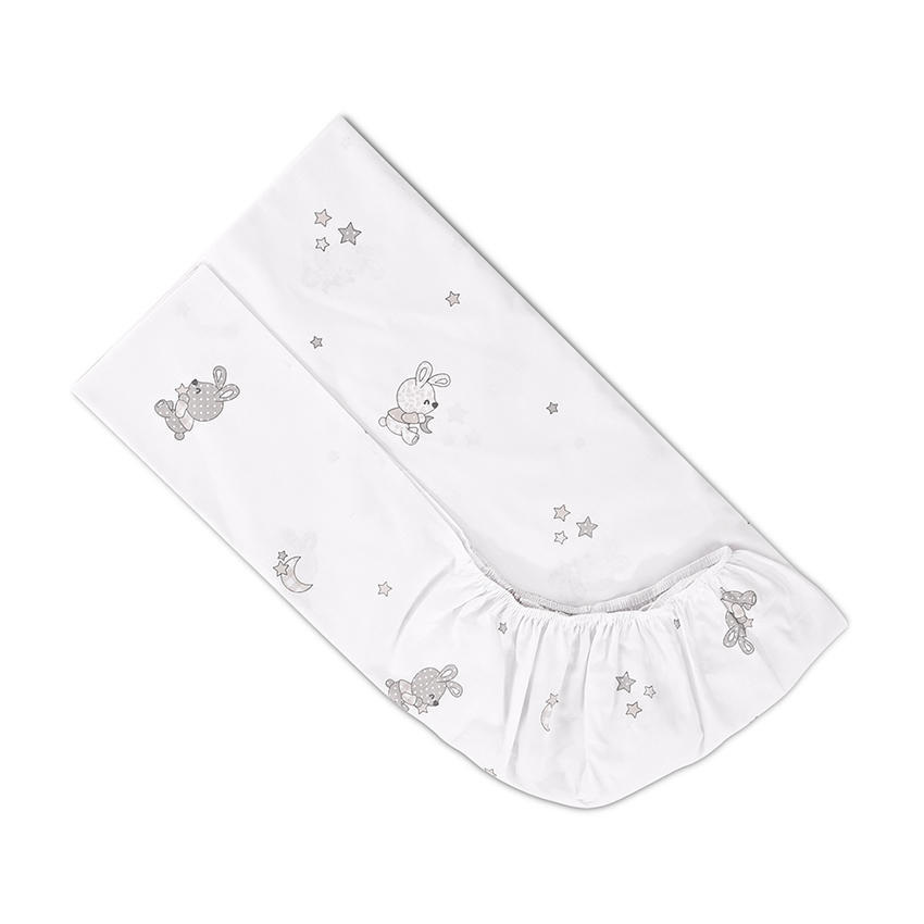 Σεντόνι Fitted 60×120+15 εκ. Lorelli – Με Λάστιχο για Σταθερή Εφαρμογή