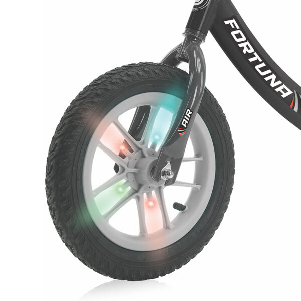 Ποδήλατο Ισορροπίας Lorelli Fortuna Air 12″ με Φουσκωτές Ρόδες & Φωτιζόμενα Ελαστικά
