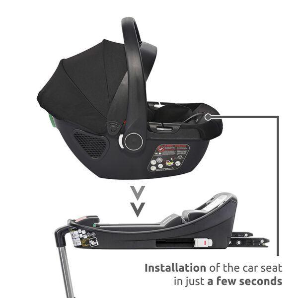 Βάση Αυτοκινήτου Lorelli ISOFIX με Support Leg για ARIA LUXE (40-87 cm) – Μέγιστη Ασφάλεια & Εύκολη Τοποθέτηση