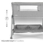 Lorelli Λίκνο – Κρεβατάκι LAYLA 2 in 1 με Ρυθμιζόμενο Ύψος