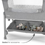 Lorelli Λίκνο – Κρεβατάκι LAYLA 2 in 1 με Ρυθμιζόμενο Ύψος