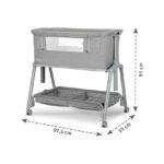 Lorelli Λίκνο – Κρεβατάκι LAYLA 2 in 1 με Ρυθμιζόμενο Ύψος