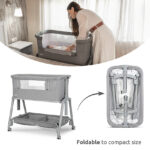 Lorelli Λίκνο – Κρεβατάκι LAYLA 2 in 1 με Ρυθμιζόμενο Ύψος