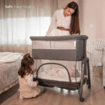 Lorelli Λίκνο – Κρεβατάκι LAYLA 2 in 1 με Ρυθμιζόμενο Ύψος