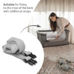 Lorelli Λίκνο – Κρεβατάκι LAYLA 2 in 1 με Ρυθμιζόμενο Ύψος