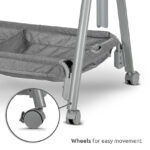 Lorelli Λίκνο – Κρεβατάκι LAYLA 2 in 1 με Ρυθμιζόμενο Ύψος