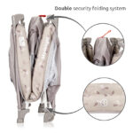 Lorelli Παρκοκρέβατο MOONLIGHT 2 επιπέδων Plus με Αλλαξιέρα & Πτυσσόμενο Σχέδιο