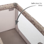 Παρκοκρέβατο 2 Επιπέδων Lorelli Moonlight με Αλλαξιέρα