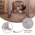 Παρκοκρέβατο 2 Επιπέδων Lorelli Moonlight με Αλλαξιέρα