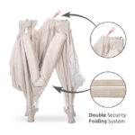 Lorelli Παρκοκρέβατο MY PLACE με Στέγη & Μαλακό Στρώμα