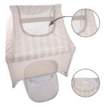 Lorelli Παρκοκρέβατο MY PLACE με Στέγη & Μαλακό Στρώμα